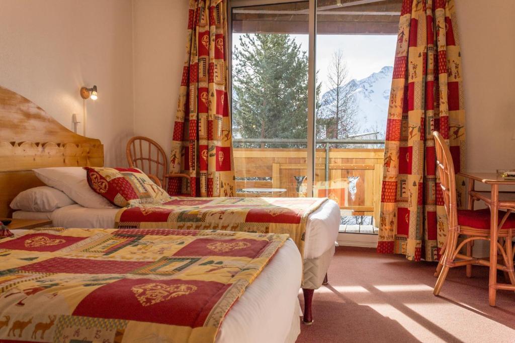 Hotel Adret Les Deux Alpes Kamer foto